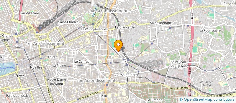 localisation de l'entreprise SARL PHARMACIE DRUEL à MARSEILLE