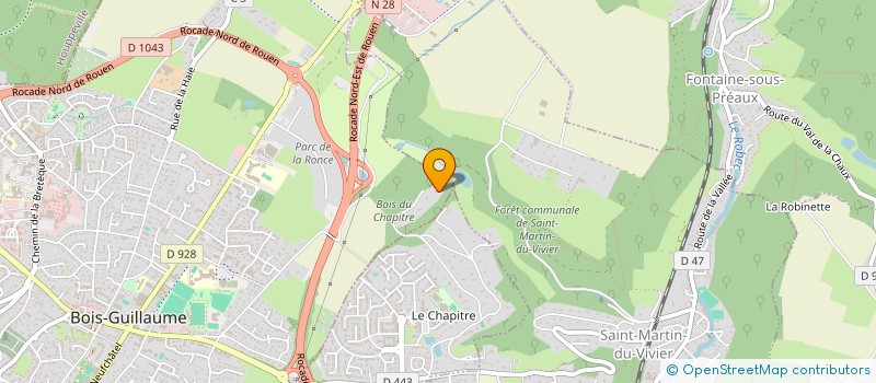 localisation de l'entreprise SARL PHARMACIE DU CHAPITRE  BIHOREL