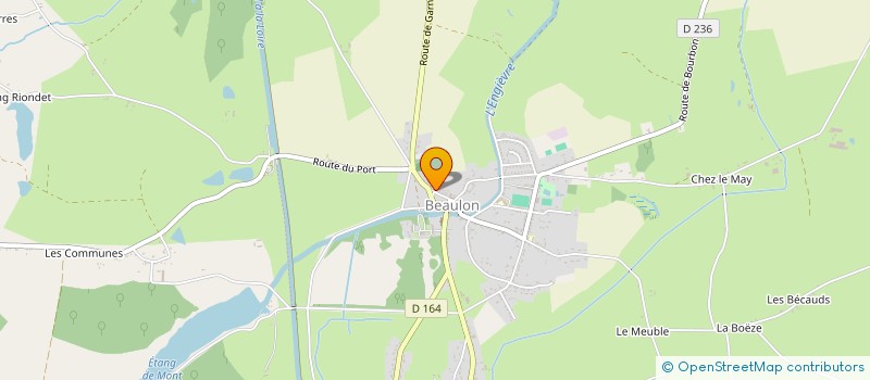 localisation de l'entreprise SARL PHARMACIE DUFOUR PARENT  BEAULON