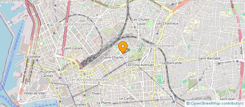 localisation de l'entreprise SARL PHARMACIE GAMBINI à MARSEILLE