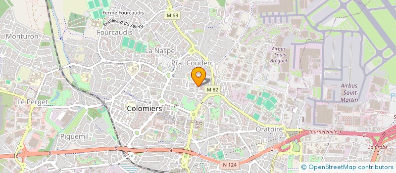 localisation de l'entreprise SARL PHARMACIE MORERA à COLOMIERS
