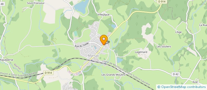 localisation de l'entreprise SARL PHARMACIE POKAM à MARSAC