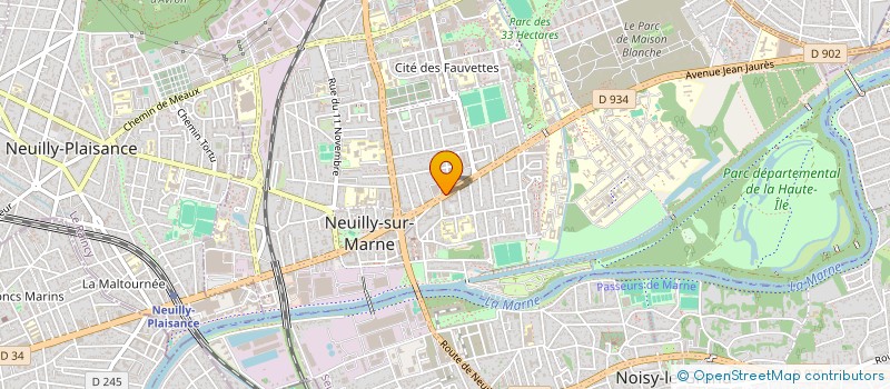 localisation de l'entreprise SARL PHARMACIE REVEL à NEUILLY-SUR-MARNE