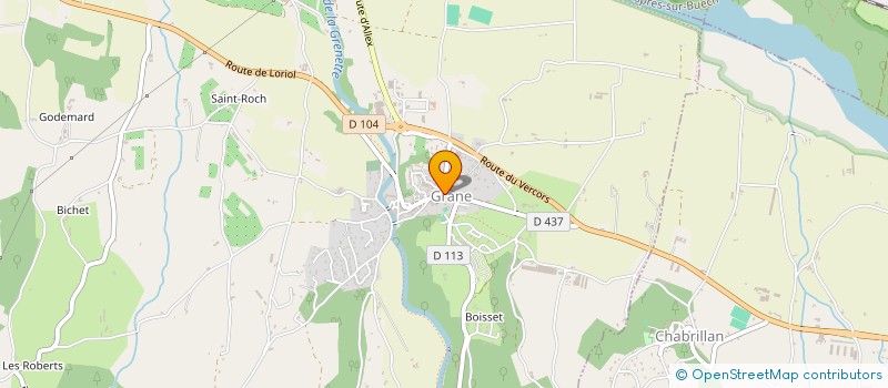 localisation de l'entreprise SARL PHARMACIE VOLTES à GRANE