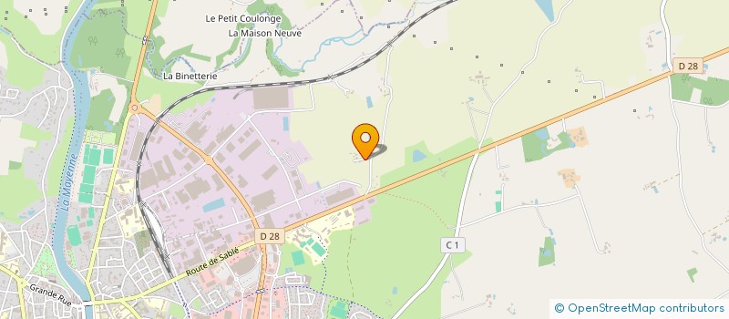 localisation de l'entreprise SARL PHENIX EQUIPEMENT  CHATEAU-GONTIER-SUR-MAYENNE