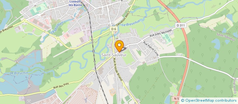 localisation de l'entreprise SARL PHEULPIN PATRICK à SAINT-SAUVEUR