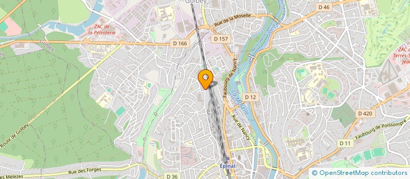 localisation de l'entreprise SARL PHG à EPINAL
