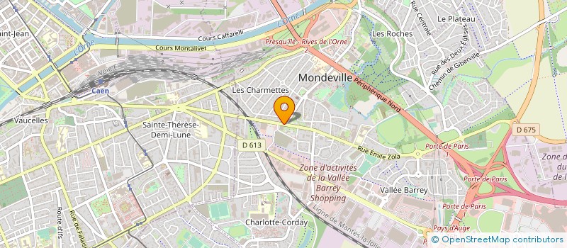 localisation de l'entreprise SARL PHILDAN à MONDEVILLE