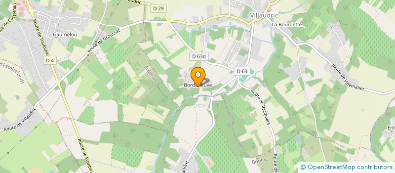 localisation de l'entreprise SARL PHILELEC  VILLAUDRIC