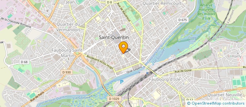 localisation de l'entreprise SARL PHILELEC à GAUCHY