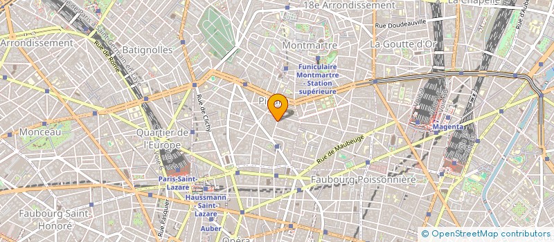 localisation de l'entreprise SARL PHILIPPART COMMUNICATION  PARIS