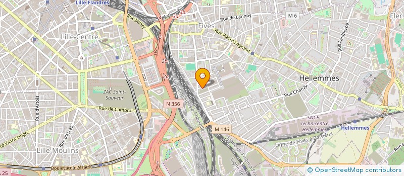 localisation de l'entreprise SARL PHILIPPE DE MOISSAC à LILLE