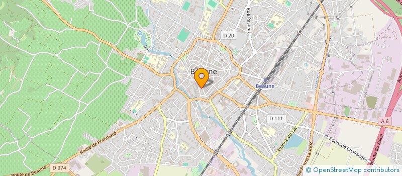 localisation de l'entreprise SARL PHILIPPE DELAGRANGE à BEAUNE
