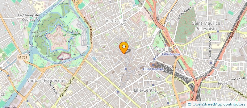localisation de l'entreprise SARL PHILIPPE GONAY LILLE à MARCQ-EN-BARŒUL