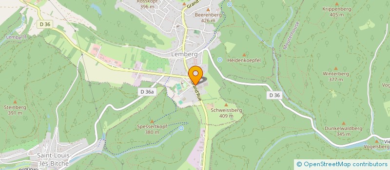 localisation de l'entreprise SARL PHILIPPE KREBS à LEMBERG