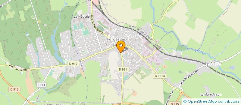 localisation de l'entreprise SARL PHILIPPE SAHUT à FORGES-LES-EAUX