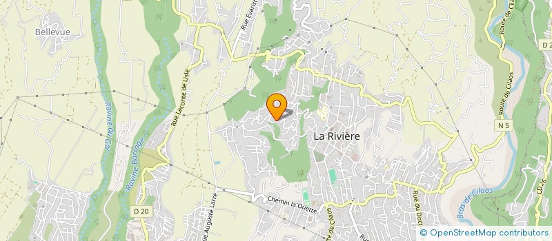localisation de l'entreprise SARL PHILIPPE SECOND OEUVRE à SAINT-LOUIS