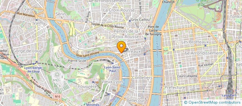 localisation de l'entreprise SARL PHILIPPET ET ASSOCIES à LYON