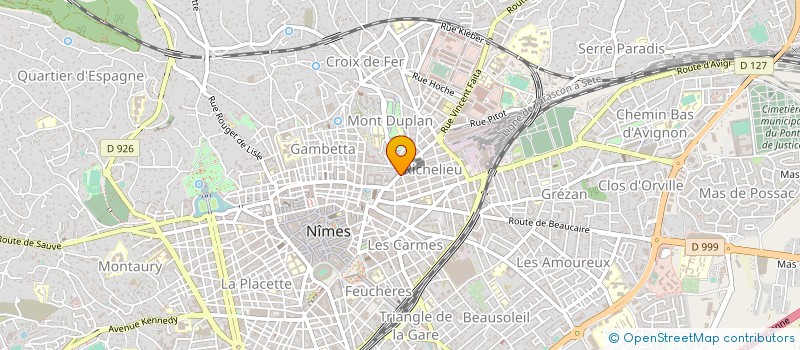 localisation de l'entreprise SARL PHIMABEL à NIMES
