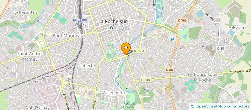 localisation de l'entreprise SARL PHLANG à LA ROCHE-SUR-YON