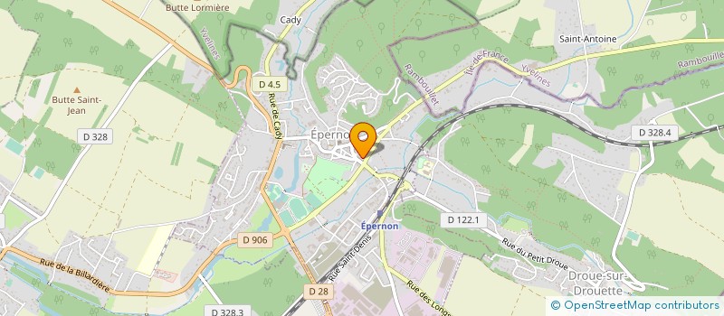 localisation de l'entreprise SARL PHONE TEAM à EPERNON