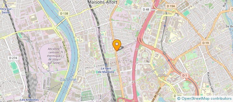 localisation de l'entreprise SARL PHONE TRANS EXPRESS à MAISONS-ALFORT