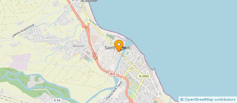 localisation de l'entreprise SARL PHONETIK  SAINT-BENOIT