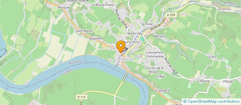 localisation de l'entreprise SARL PHOTOGENIE  LE TOURNE