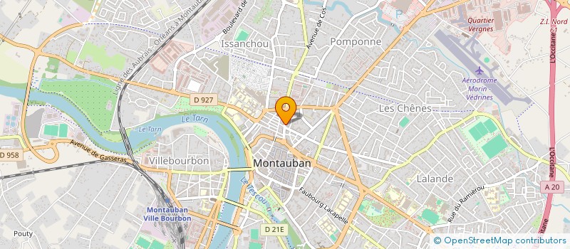 localisation de l'entreprise SARL PHOTORAMA  MONTAUBAN