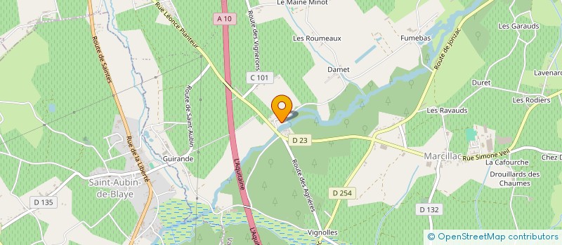 localisation de l'entreprise SARL PHYTO NATURA  VAL-DE-LIVENNE