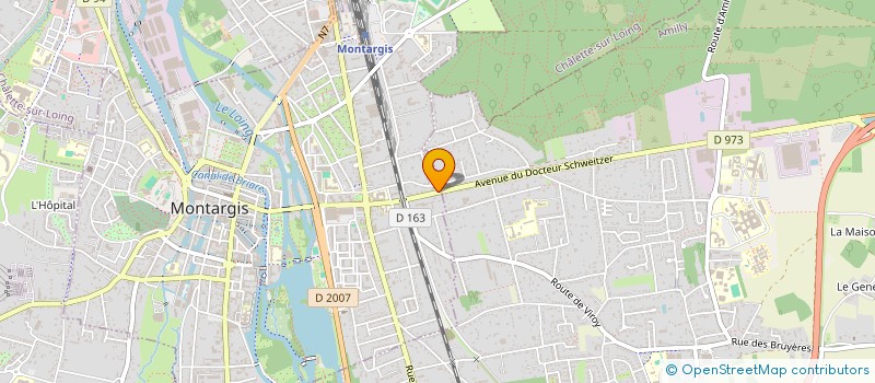 localisation de l'entreprise SARL PIA à MONTARGIS