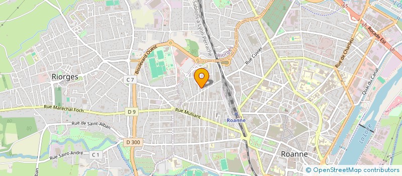localisation de l'entreprise SARL PIASIO à ROANNE