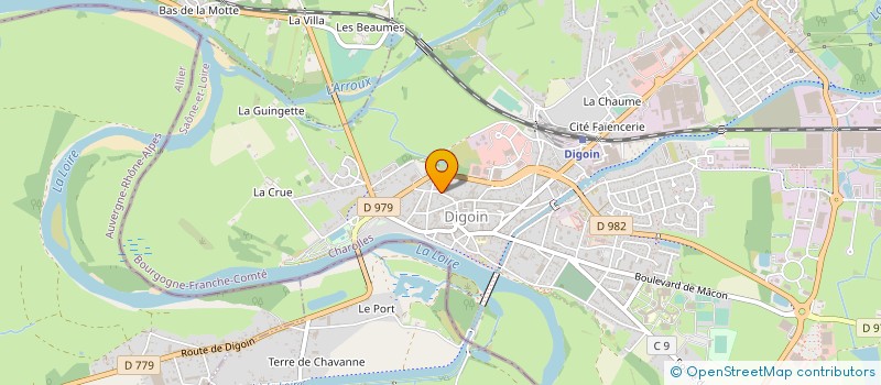 localisation de l'entreprise SARL PICARD DANIEL à DIGOIN