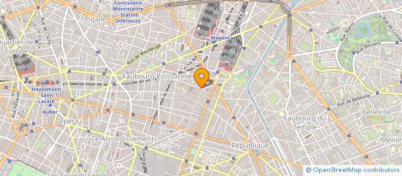 localisation de l'entreprise SARL PICARDIE BATIMENT  PARIS