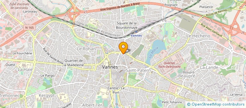 localisation de l'entreprise SARL PICART à VANNES