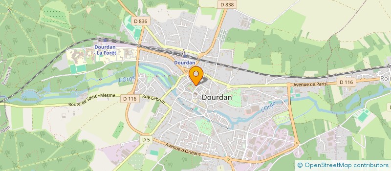 localisation de l'entreprise SARL PICHARD à DOURDAN