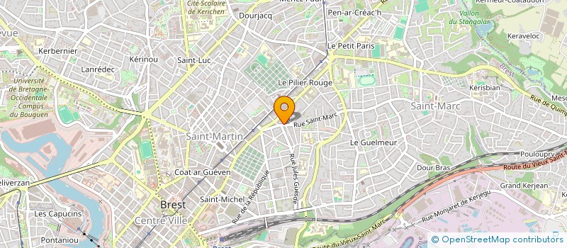 localisation de l'entreprise SARL PICOU à BREST