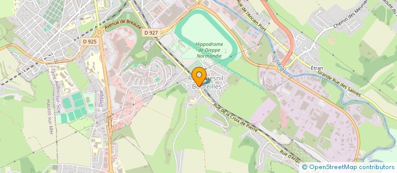 localisation de l'entreprise SARL PICQUET CHRISTIAN  ROUXMESNIL-BOUTEILLES