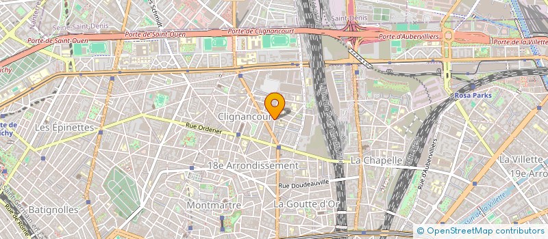 localisation de l'entreprise SARL PIDANCET  PARIS