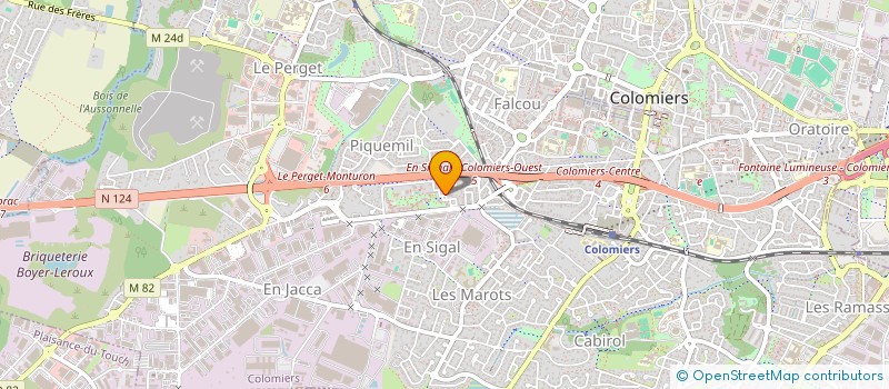 localisation de l'entreprise SARL PIECES AUTO COLOMIERS à COLOMIERS