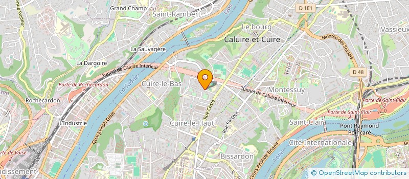 localisation de l'entreprise SARL PIERALOUI  CALUIRE-ET-CUIRE