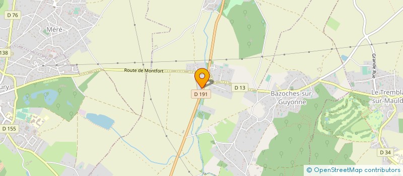 localisation de l'entreprise SARL PIERCHEL à MAREIL-LE-GUYON
