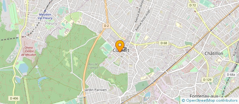 localisation de l'entreprise SARL PIERRE à CLAMART