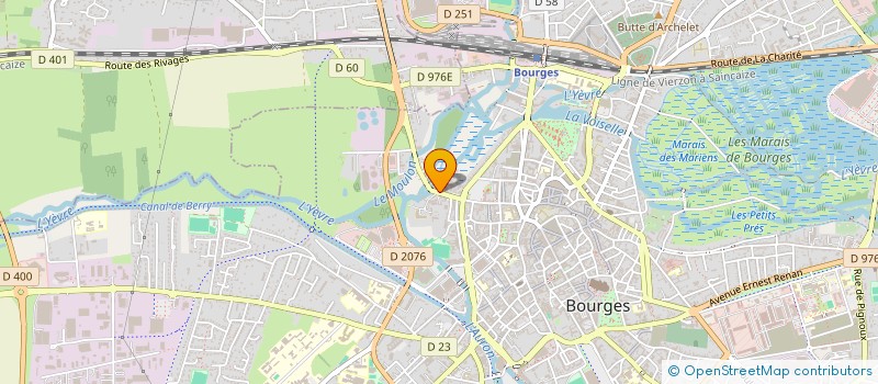 localisation de l'entreprise SARL PIERRE BORDERIEUX  BOURGES