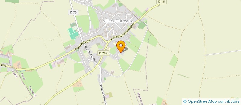 localisation de l'entreprise SARL PIERRE DESENNE à VILLERS-OUTREAUX
