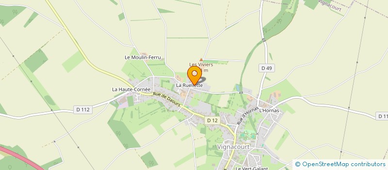 localisation de l'entreprise SARL PIERRE IMMO à VIGNACOURT