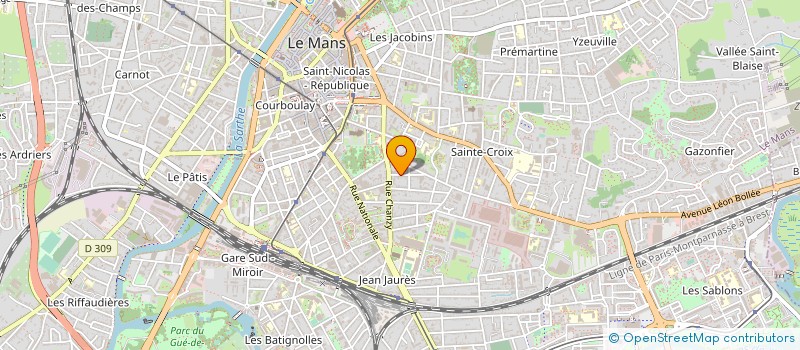 localisation de l'entreprise SARL PIERRE SPS à LE MANS