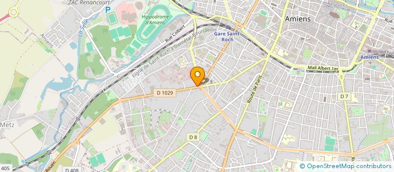 localisation de l'entreprise SARL PIERRE VIGNOLLE à AMIENS