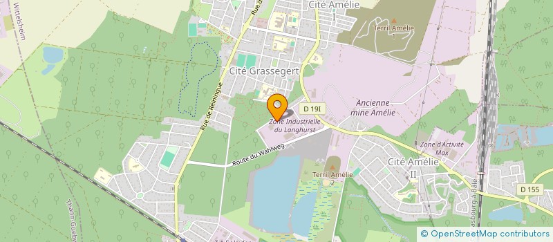 localisation de l'entreprise SARL PIERRES ET JARDINS  CERNAY