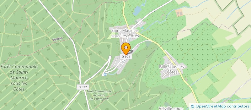 localisation de l'entreprise SARL PIERRON ET FILS à SAINT-MAURICE-SOUS-LES-COTES